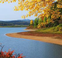 The Tumen River in Autumn
